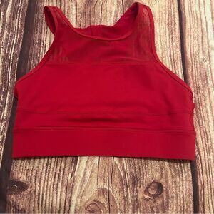 Women’s Zyia Active Sports Bra Red Size S